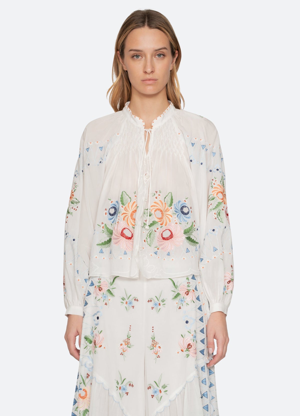 Cream Serafina Top | Sea New York