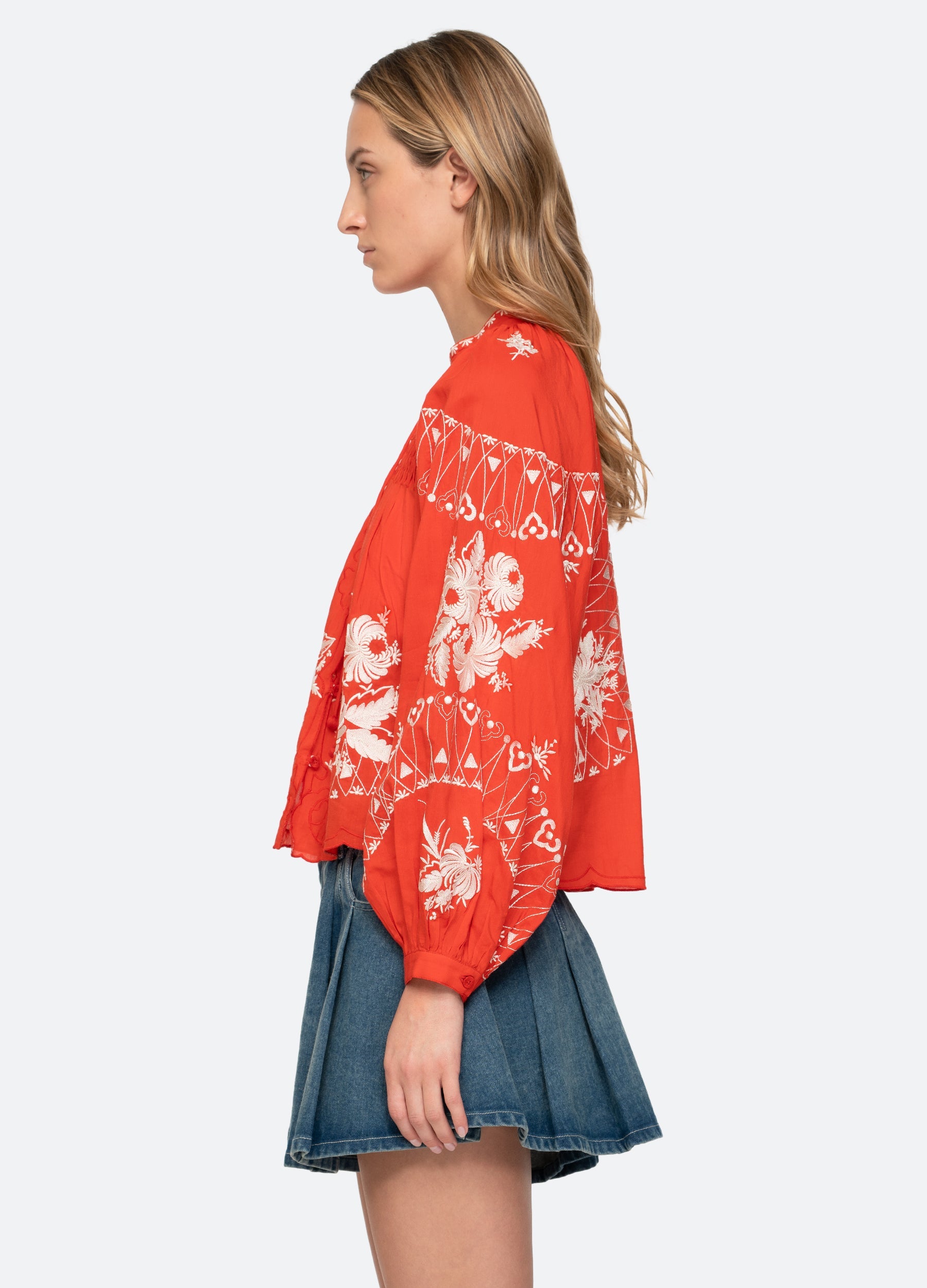 Cream Serafina Top | Sea New York
