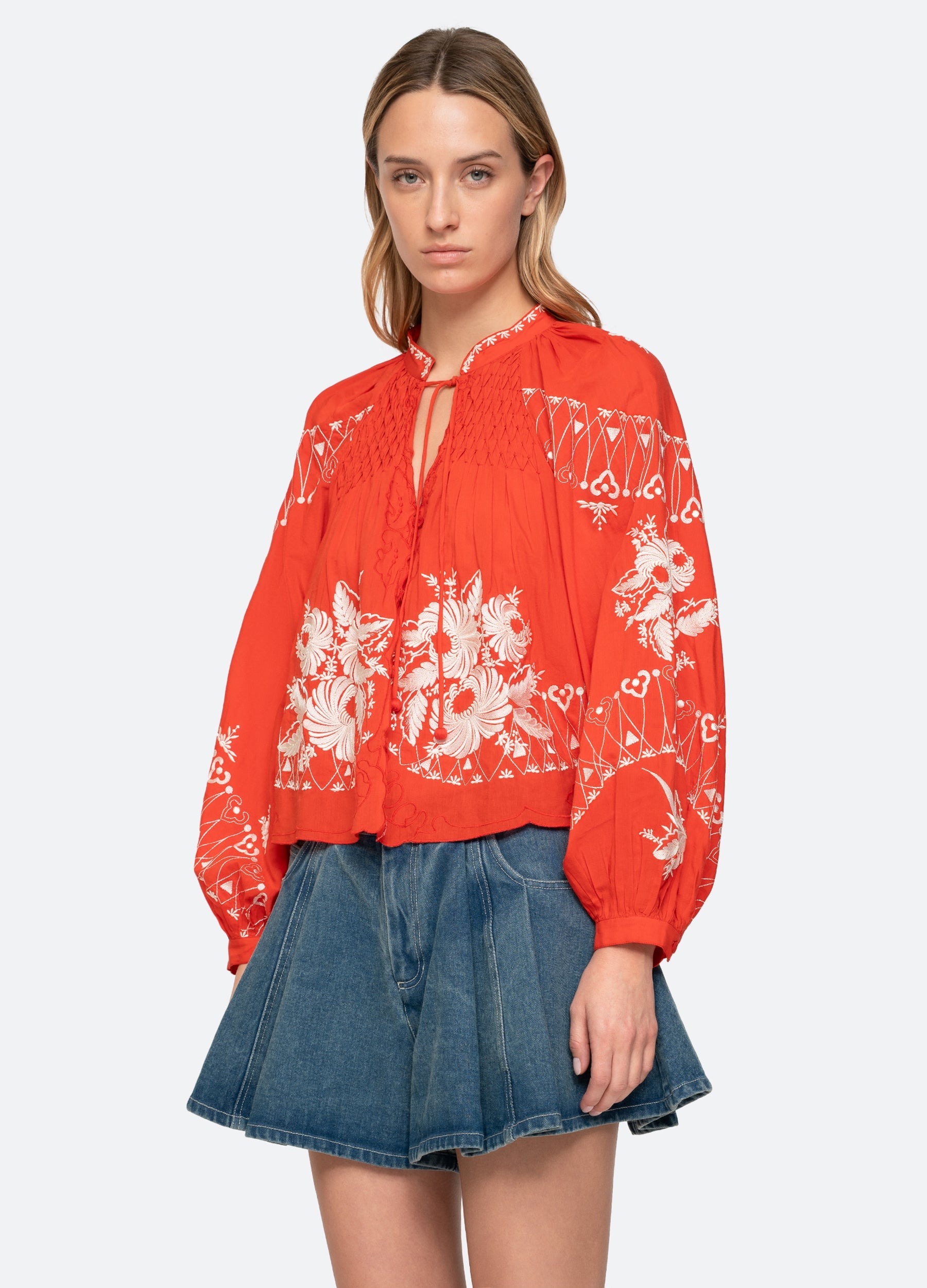 Cream Serafina Top | Sea New York