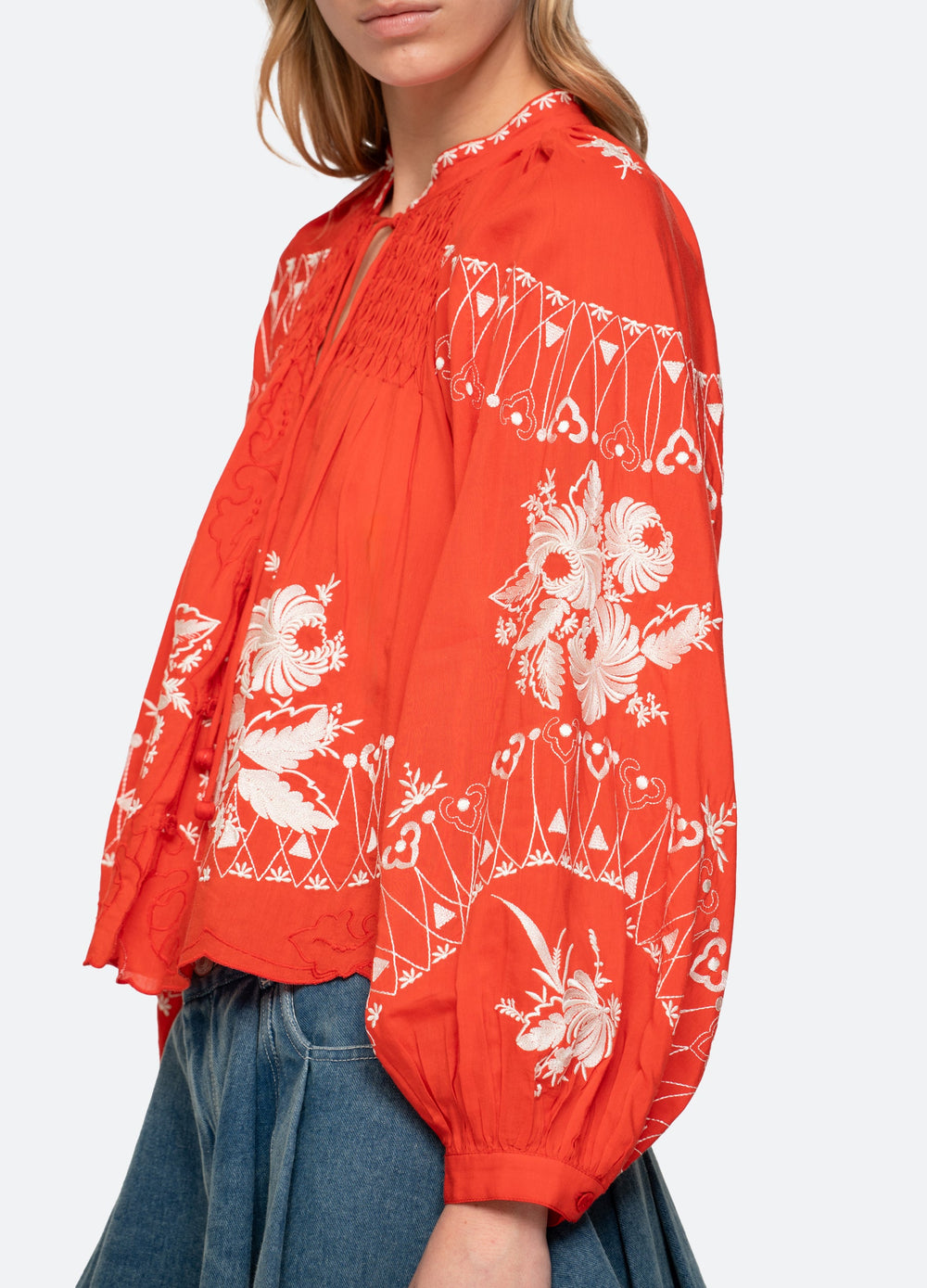 Cream Serafina Top | Sea New York