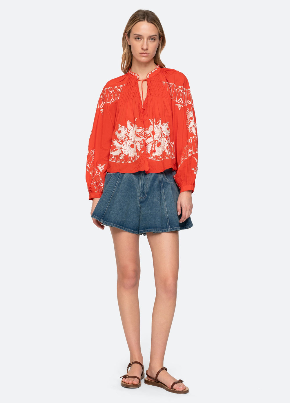 Cream Serafina Top | Sea New York
