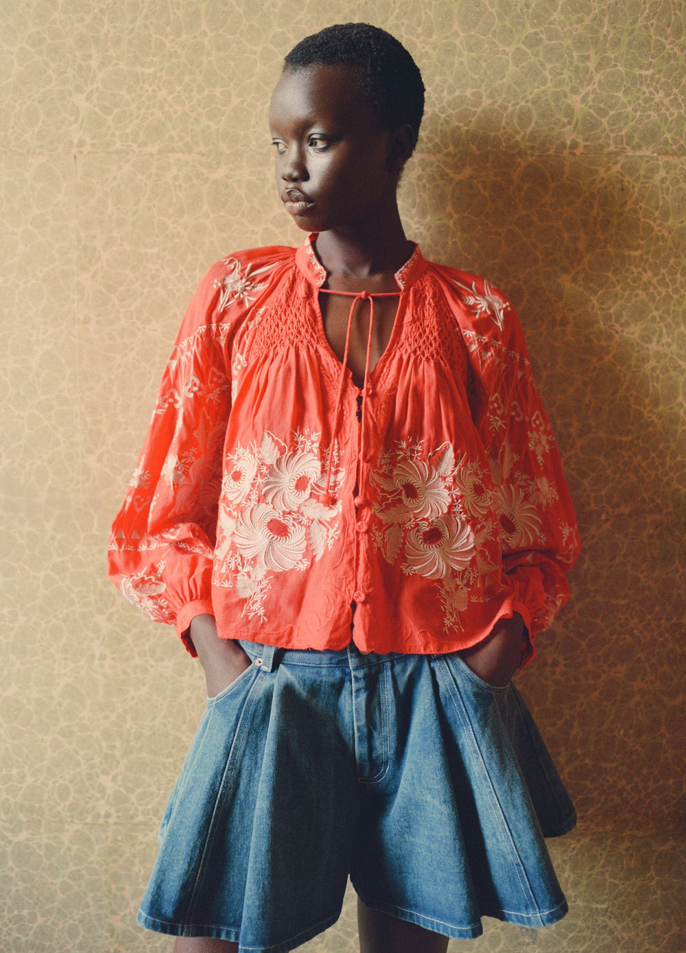 Cream Serafina Top | Sea New York