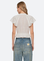 White Holden Top | Sea New York