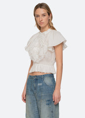 White Holden Top | Sea New York