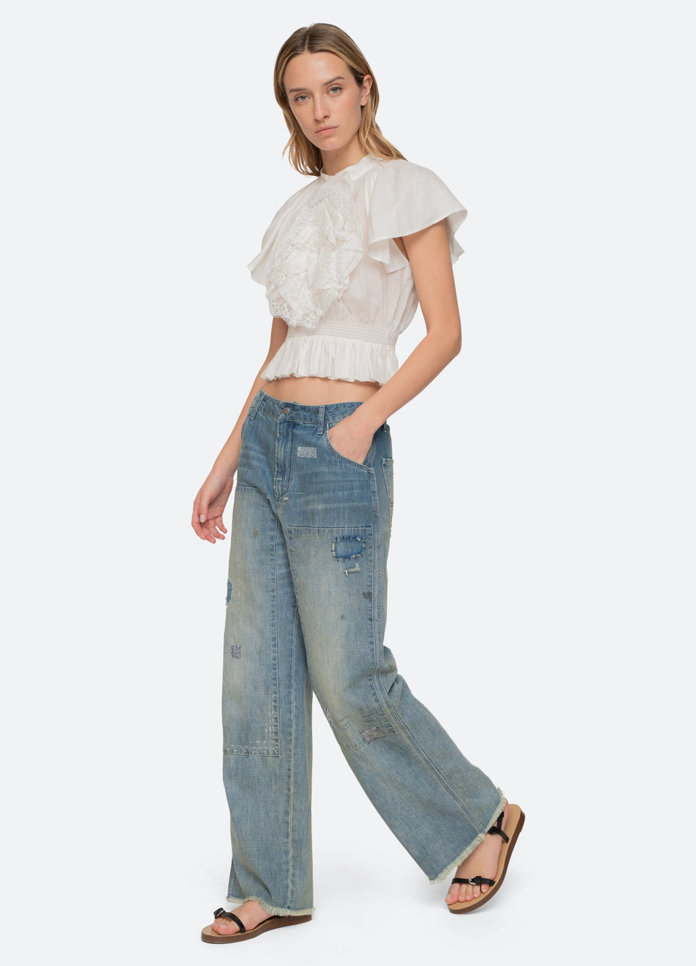 White Holden Top | Sea New York