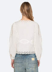 Cream Sofia Blouse | Sea New York