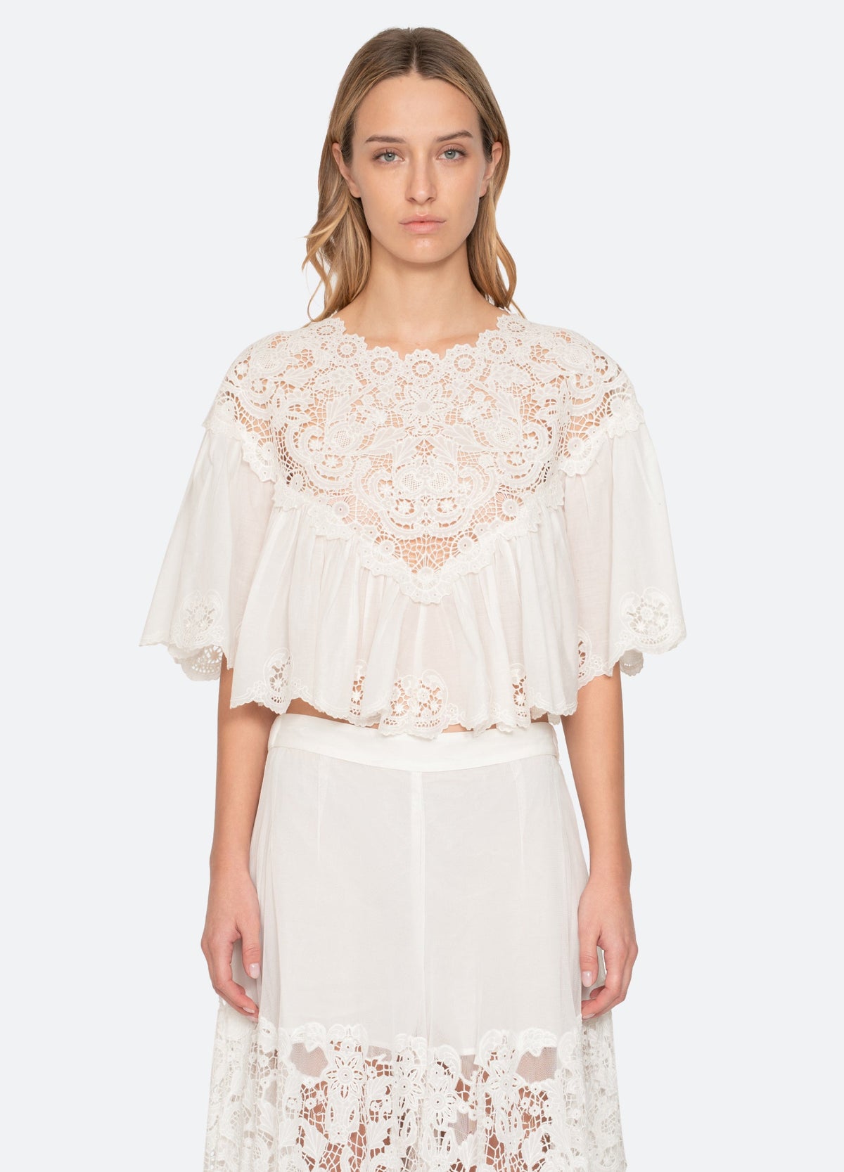 Cream Sofia Top | Sea New York