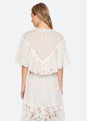 Cream Sofia Top | Sea New York