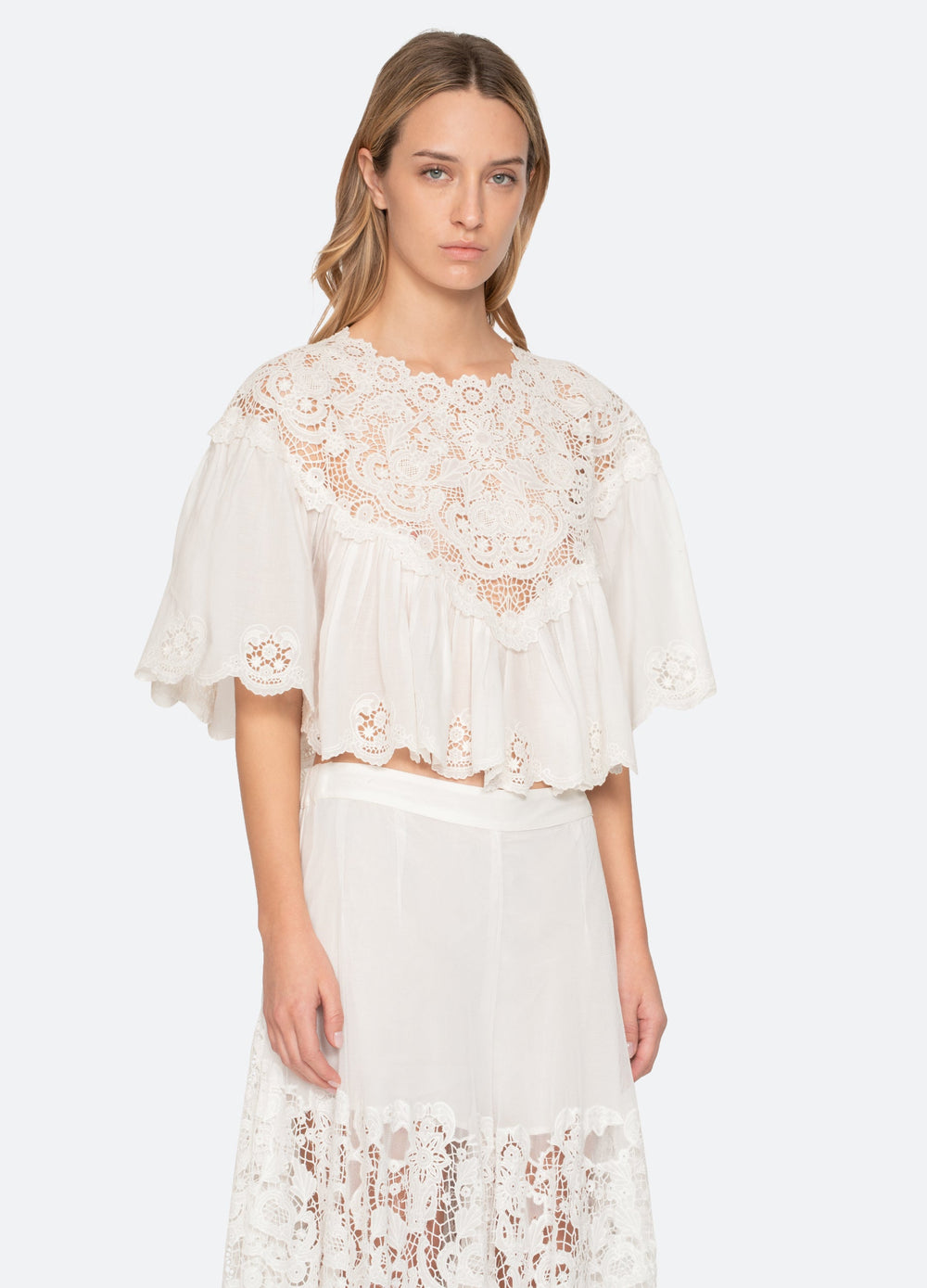 Cream Sofia Top | Sea New York