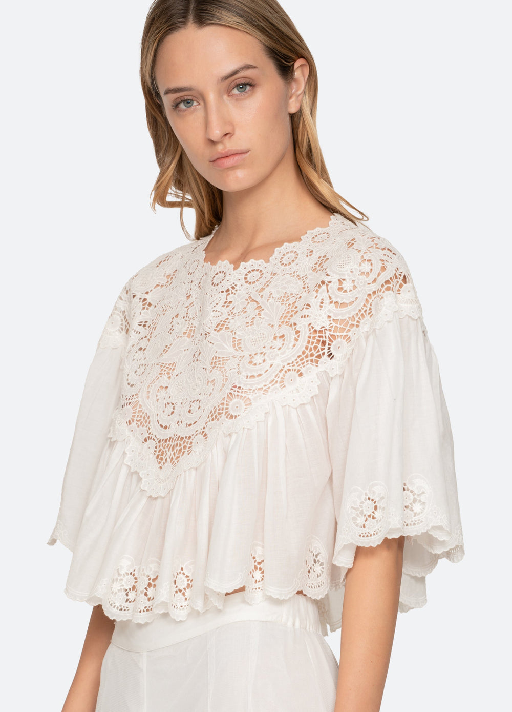 Cream Sofia Top | Sea New York