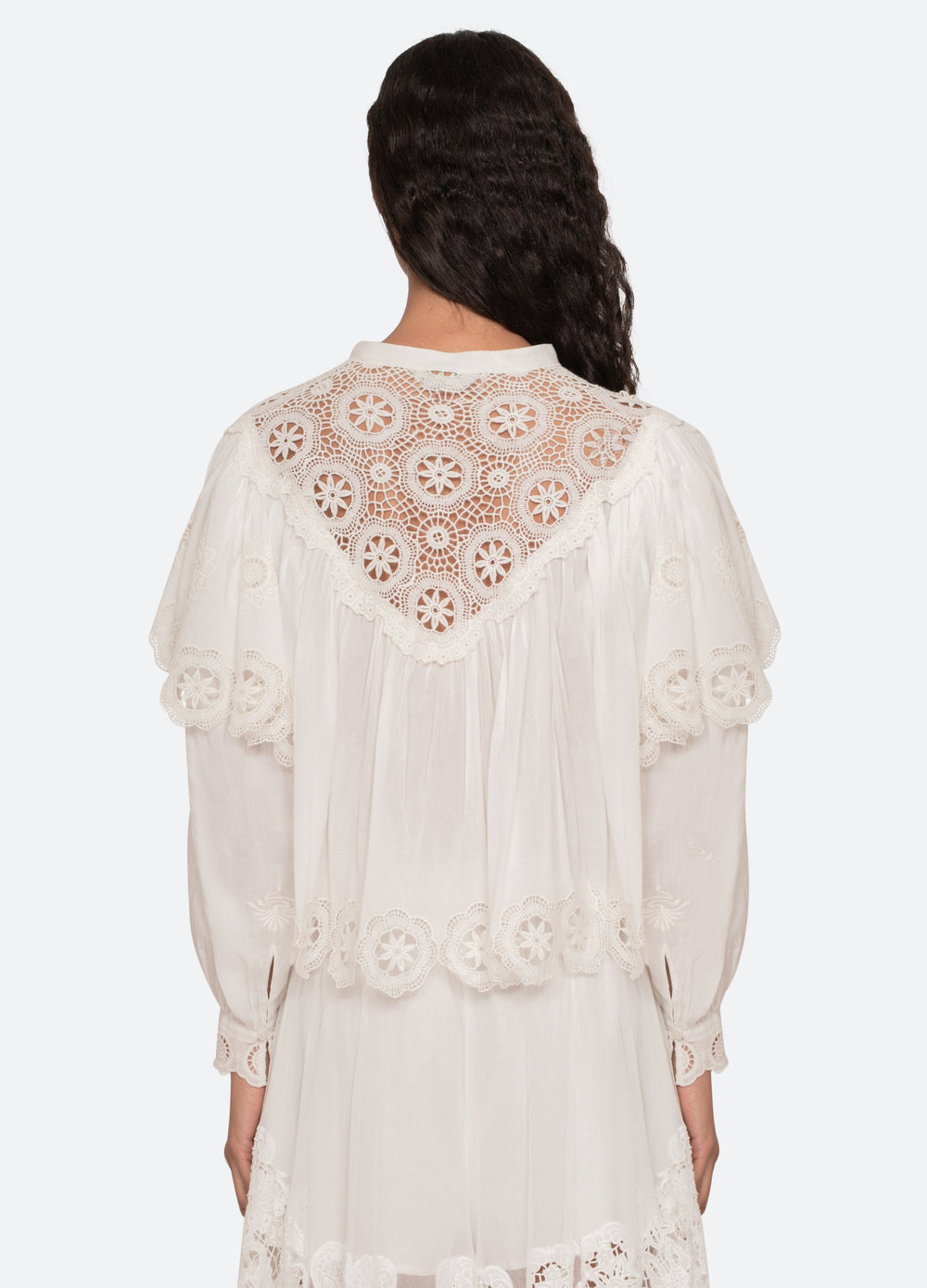 Cream Sofia L/S Top | Sea New York
