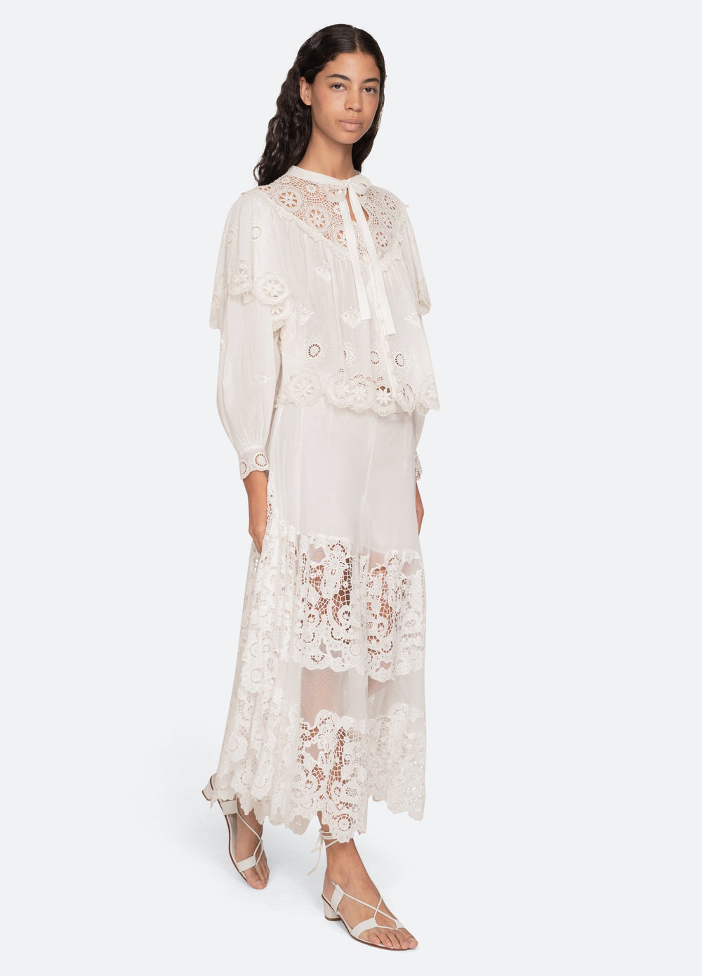 Cream Sofia L/S Top | Sea New York