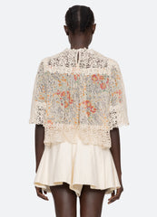 Cream Luisa Top | Sea New York