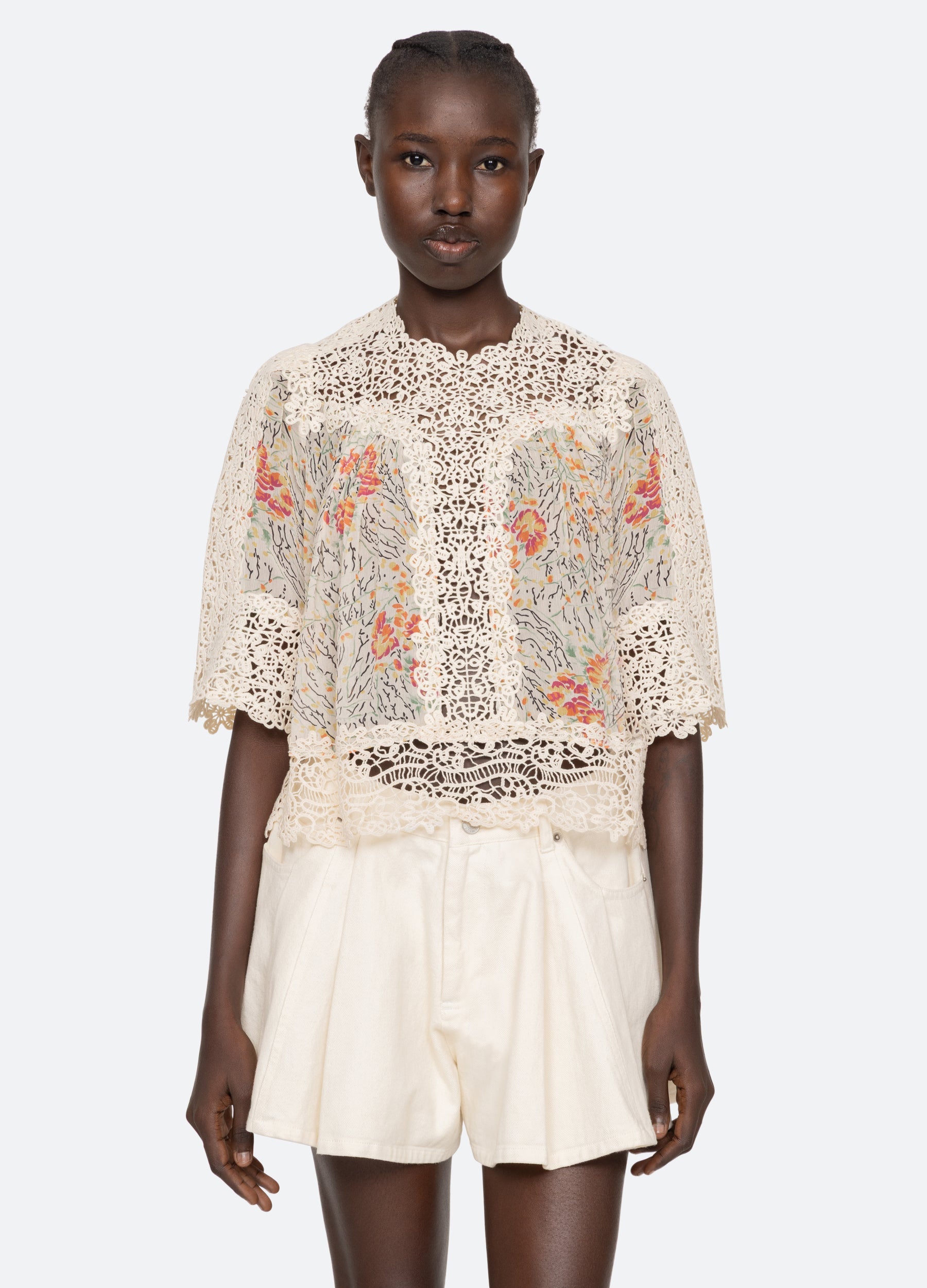 Cream Luisa Top | Sea New York