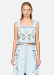 Blue Audra Top | Sea New York