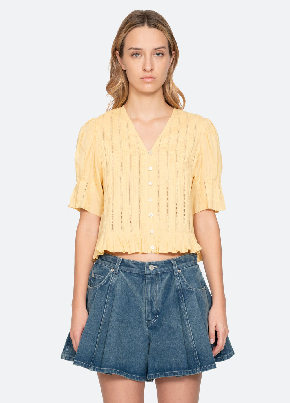 Yellow Alberte Top | Sea New York