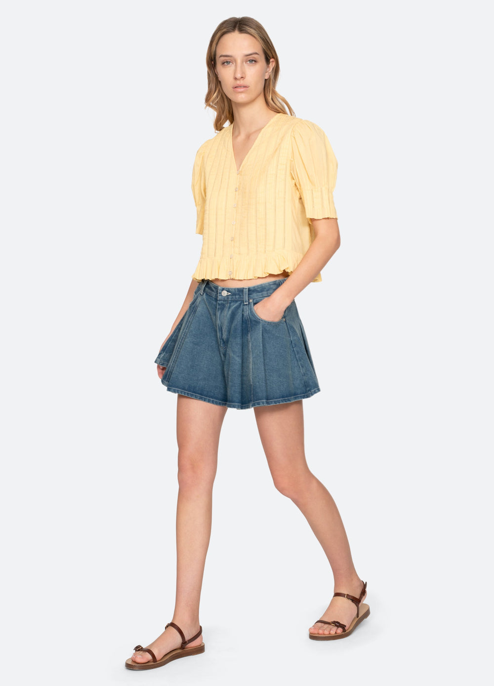 Yellow Alberte Top | Sea New York