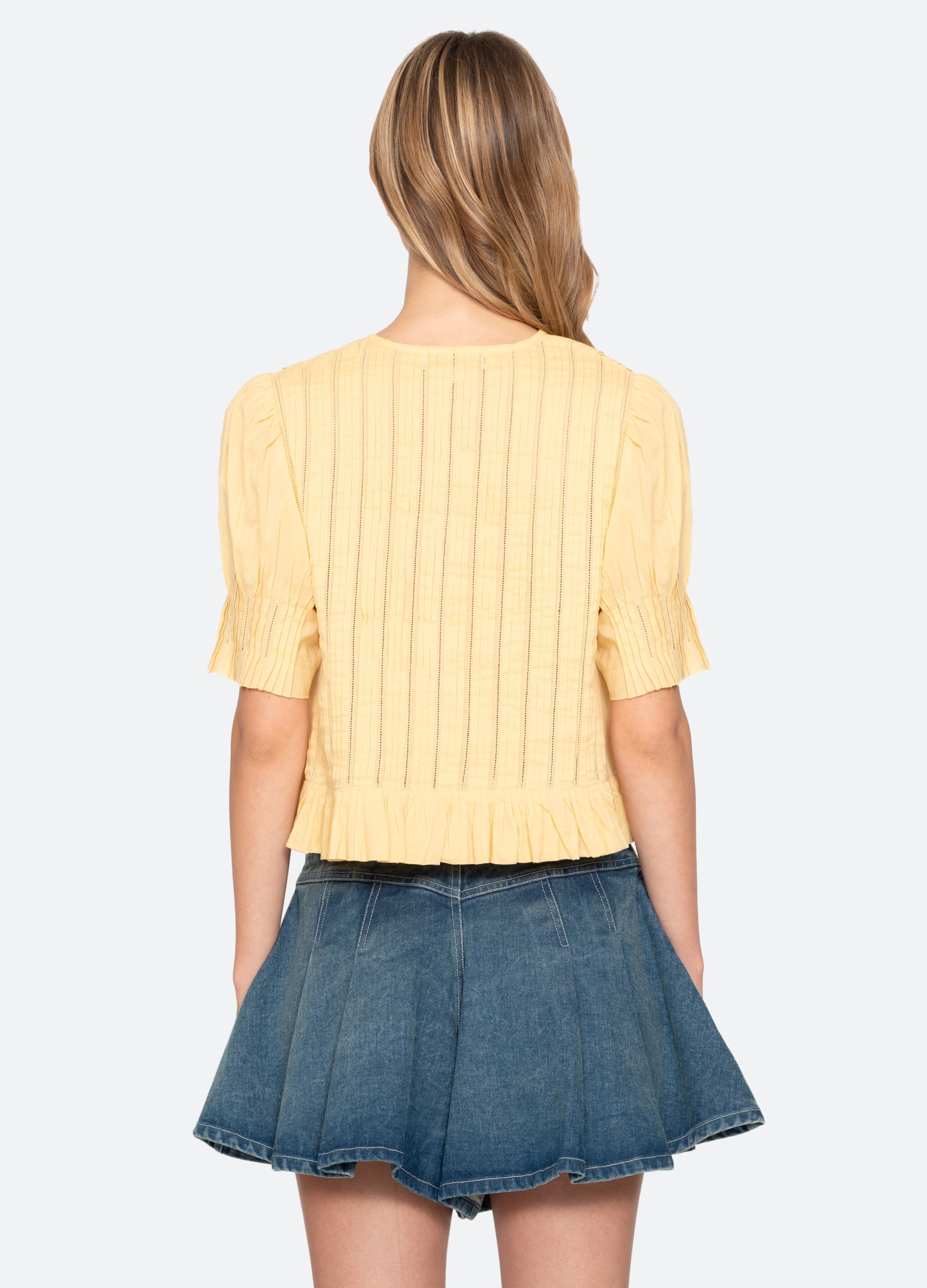 Yellow Alberte Top | Sea New York