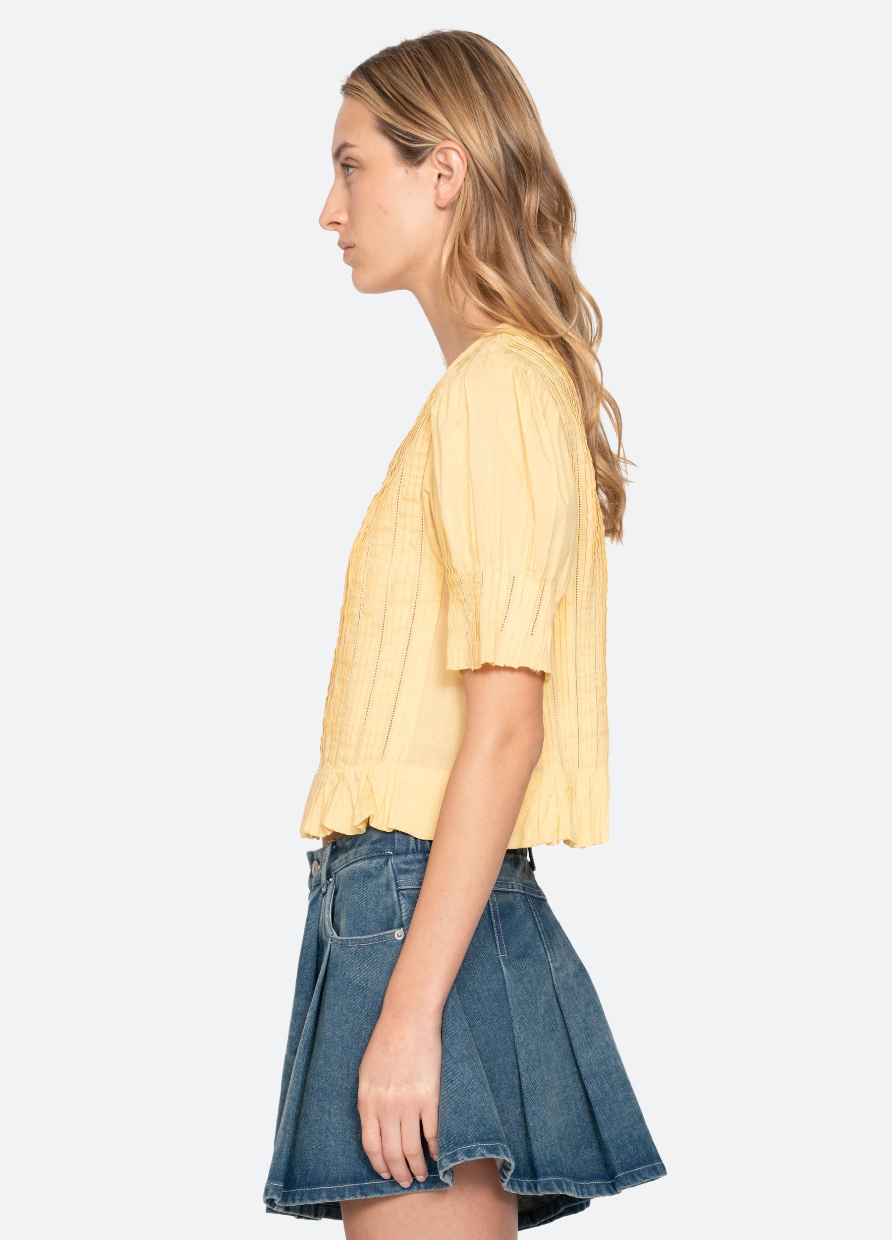 Yellow Alberte Top | Sea New York