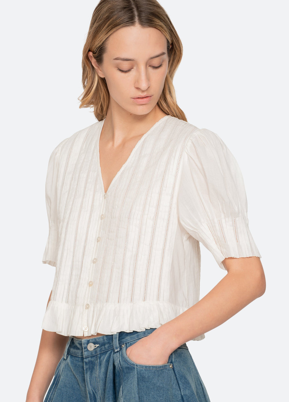 Yellow Alberte Top | Sea New York