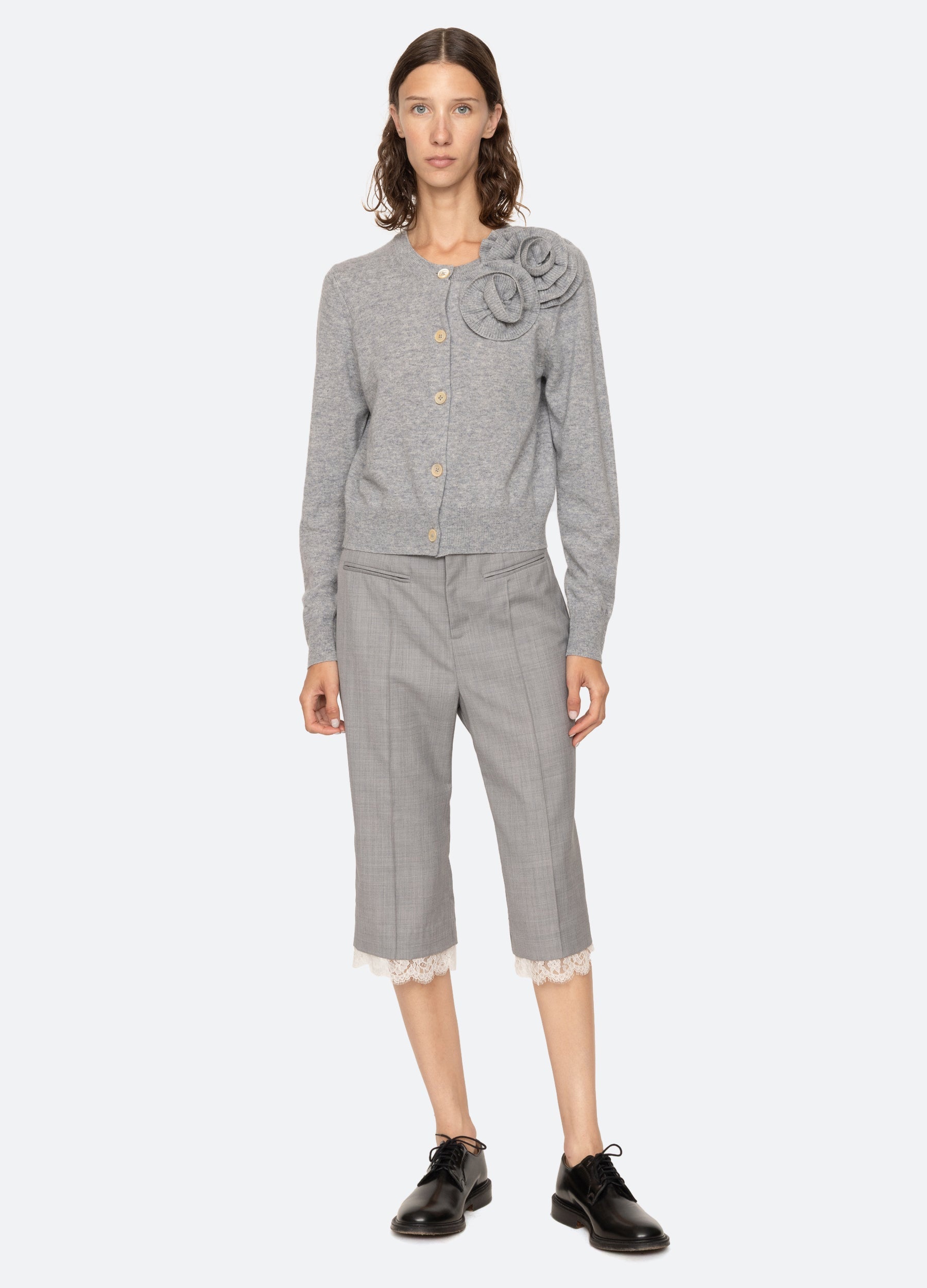 Grey Minette Cardigan | Sea New York