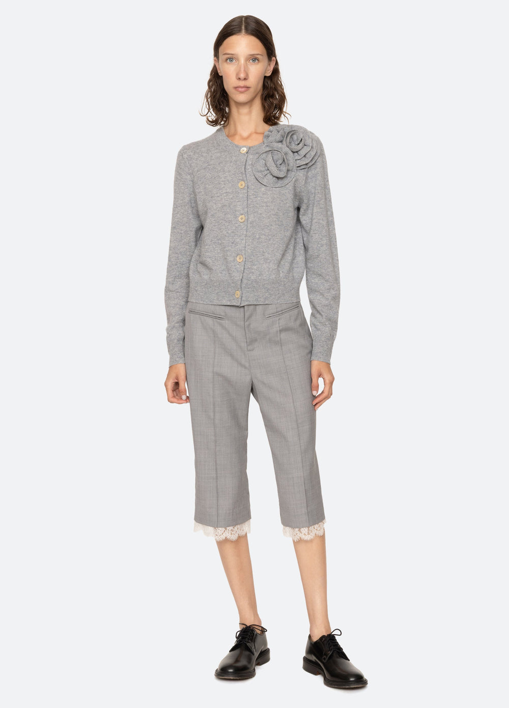 Grey Minette Cardigan | Sea New York