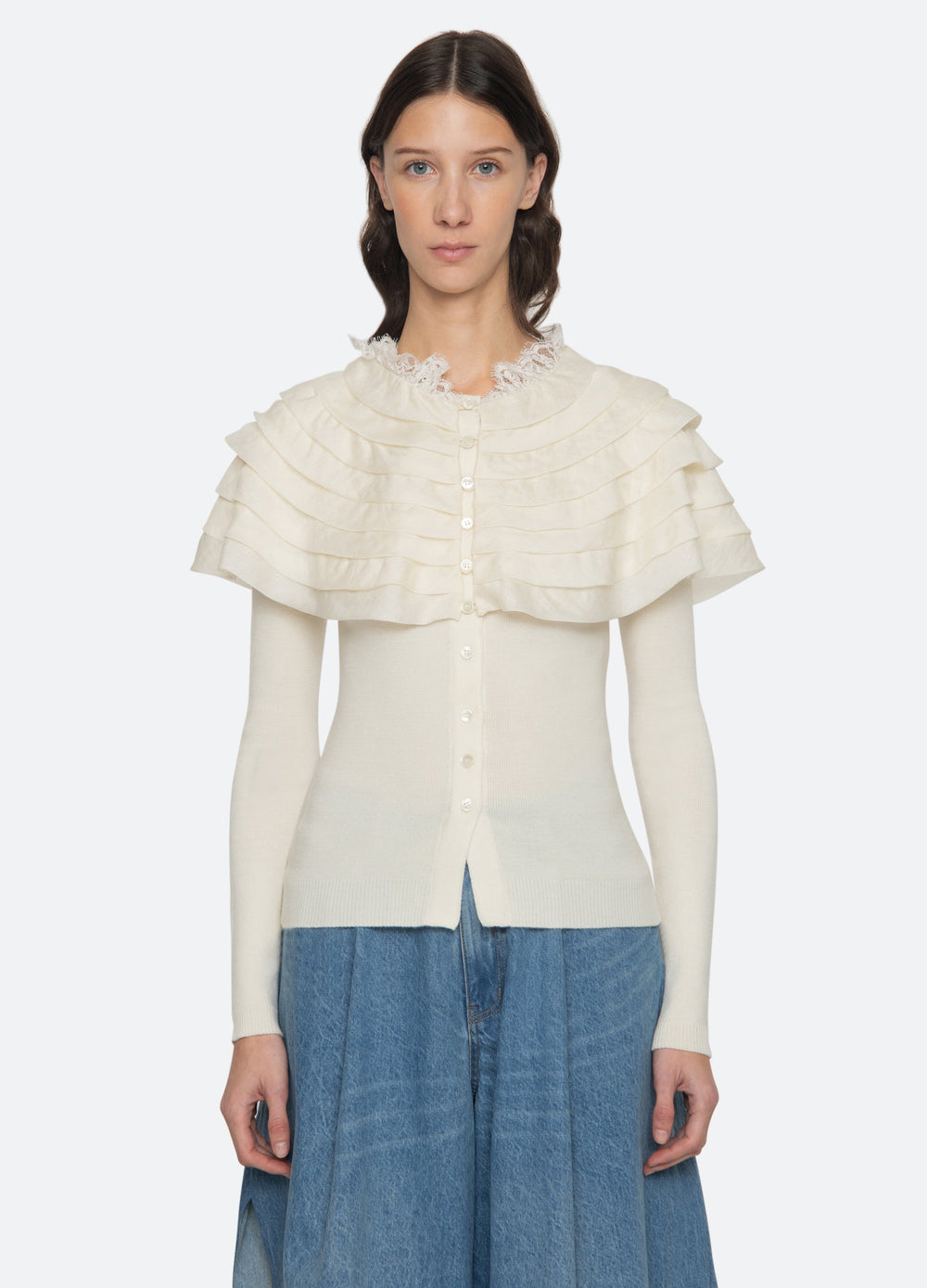 Cream Wanda Cardigan | Sea New York