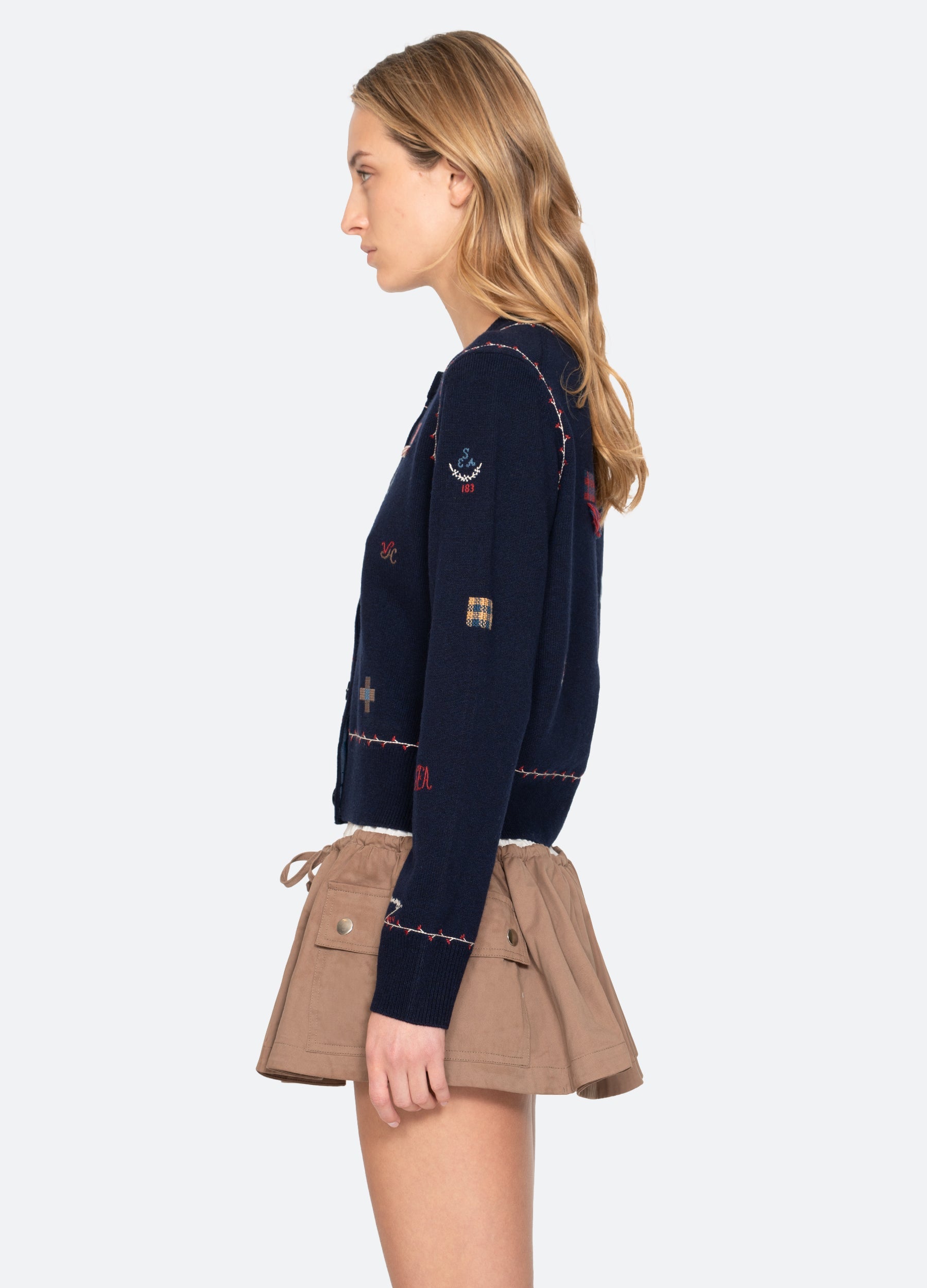Cream Claira Cardigan | Sea New York
