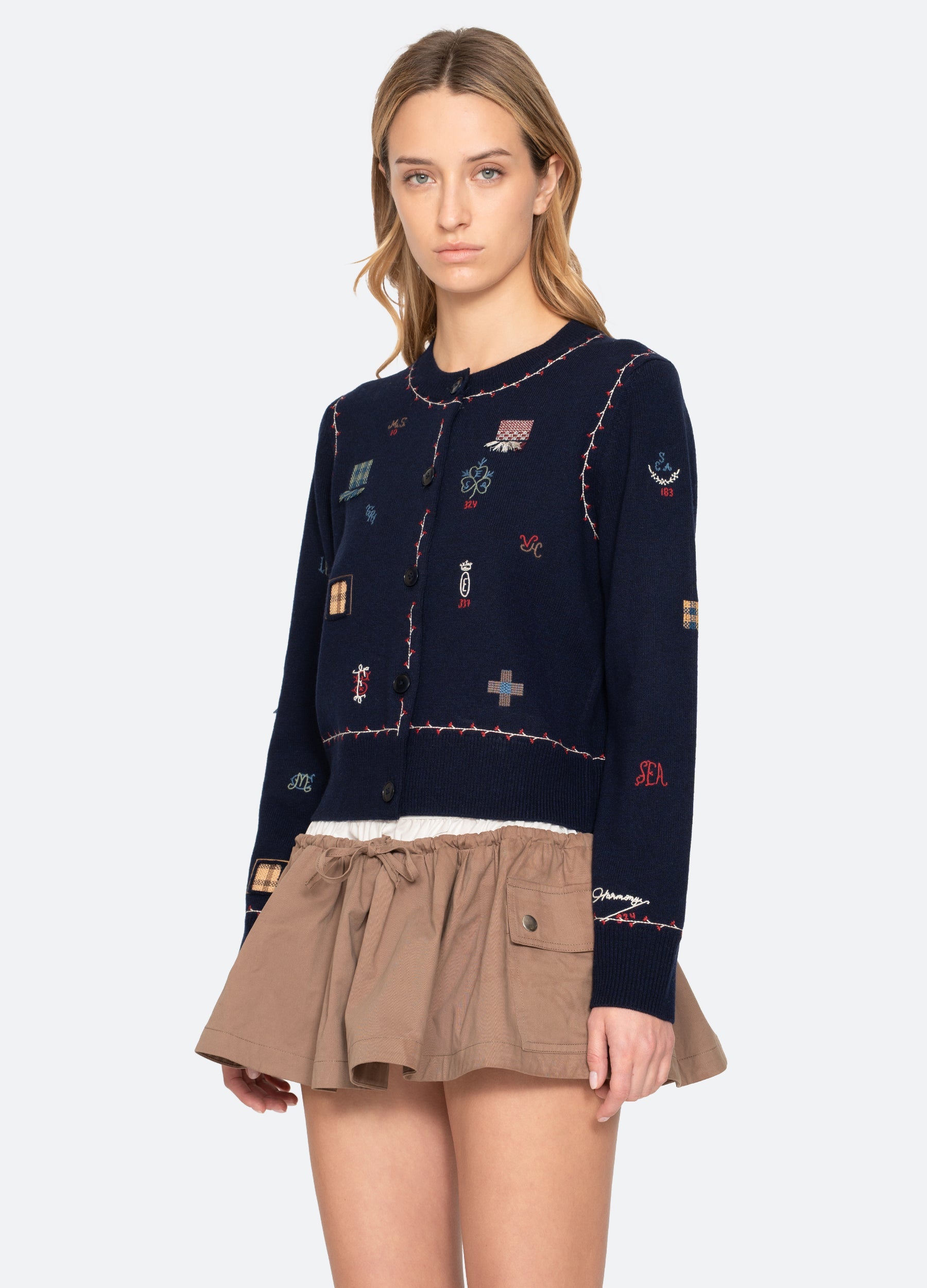 Cream Claira Cardigan | Sea New York