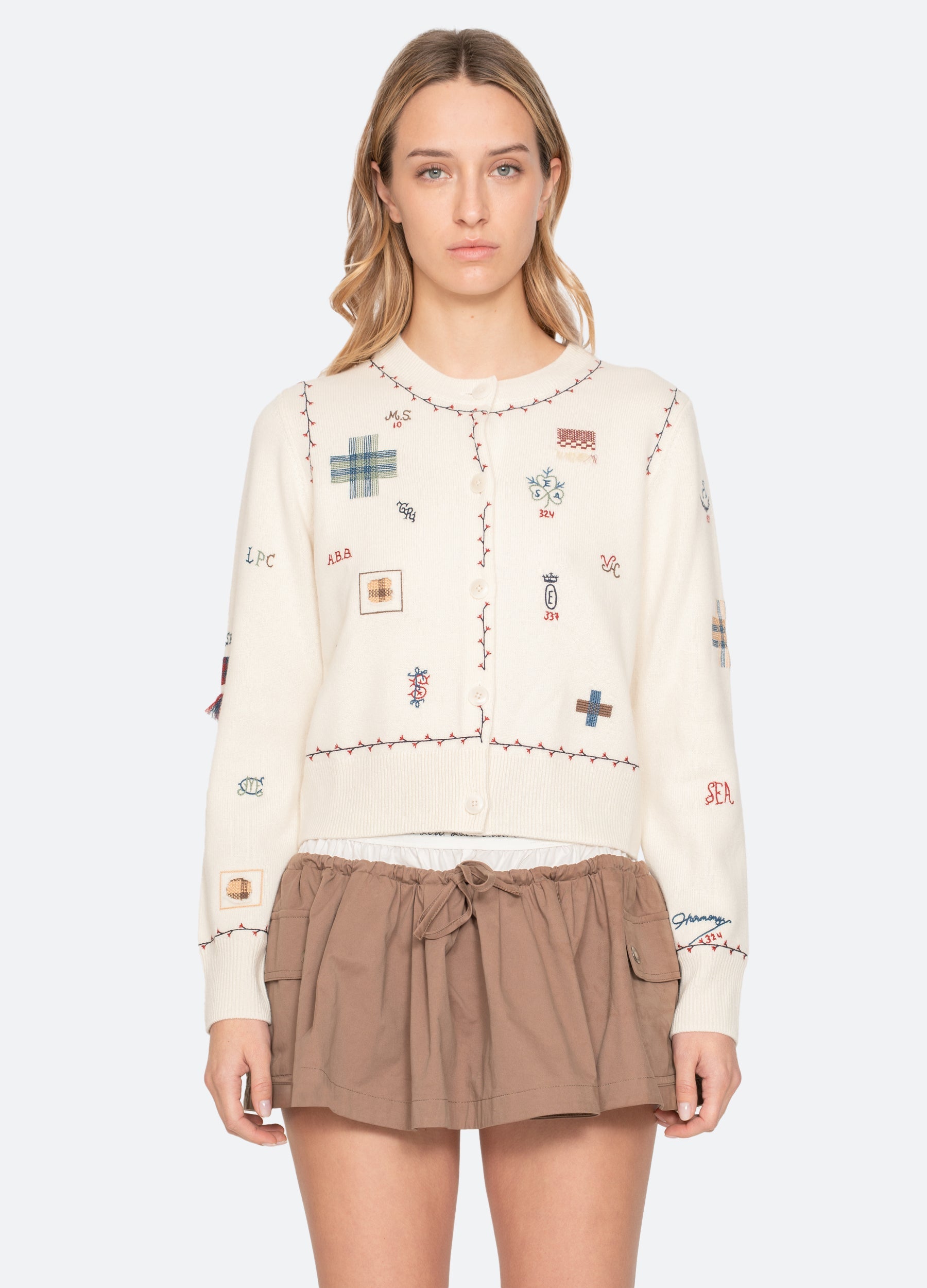 Cream Claira Cardigan | Sea New York