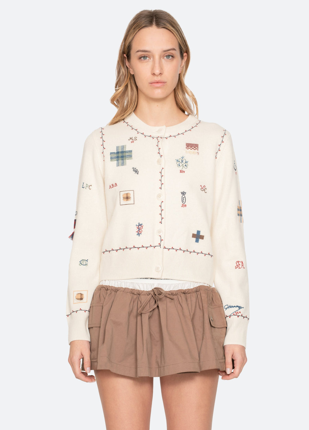 Cream Claira Cardigan | Sea New York