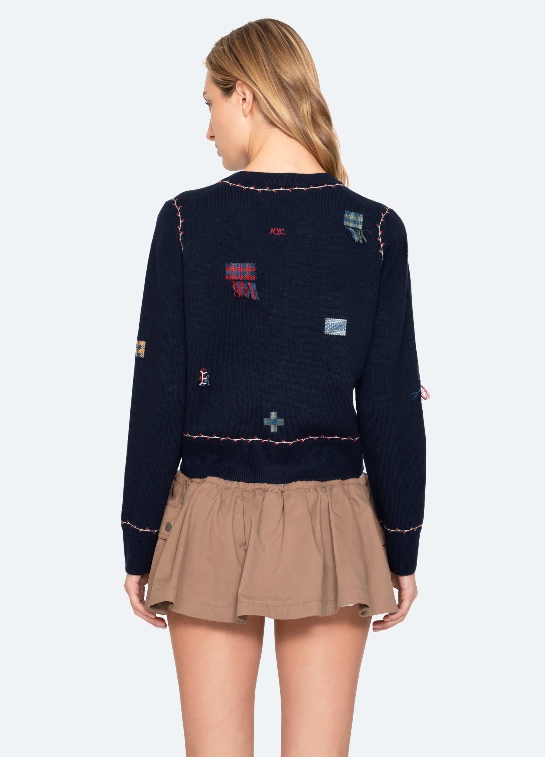 Cream Claira Cardigan | Sea New York