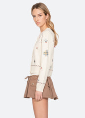 Cream Claira Cardigan | Sea New York