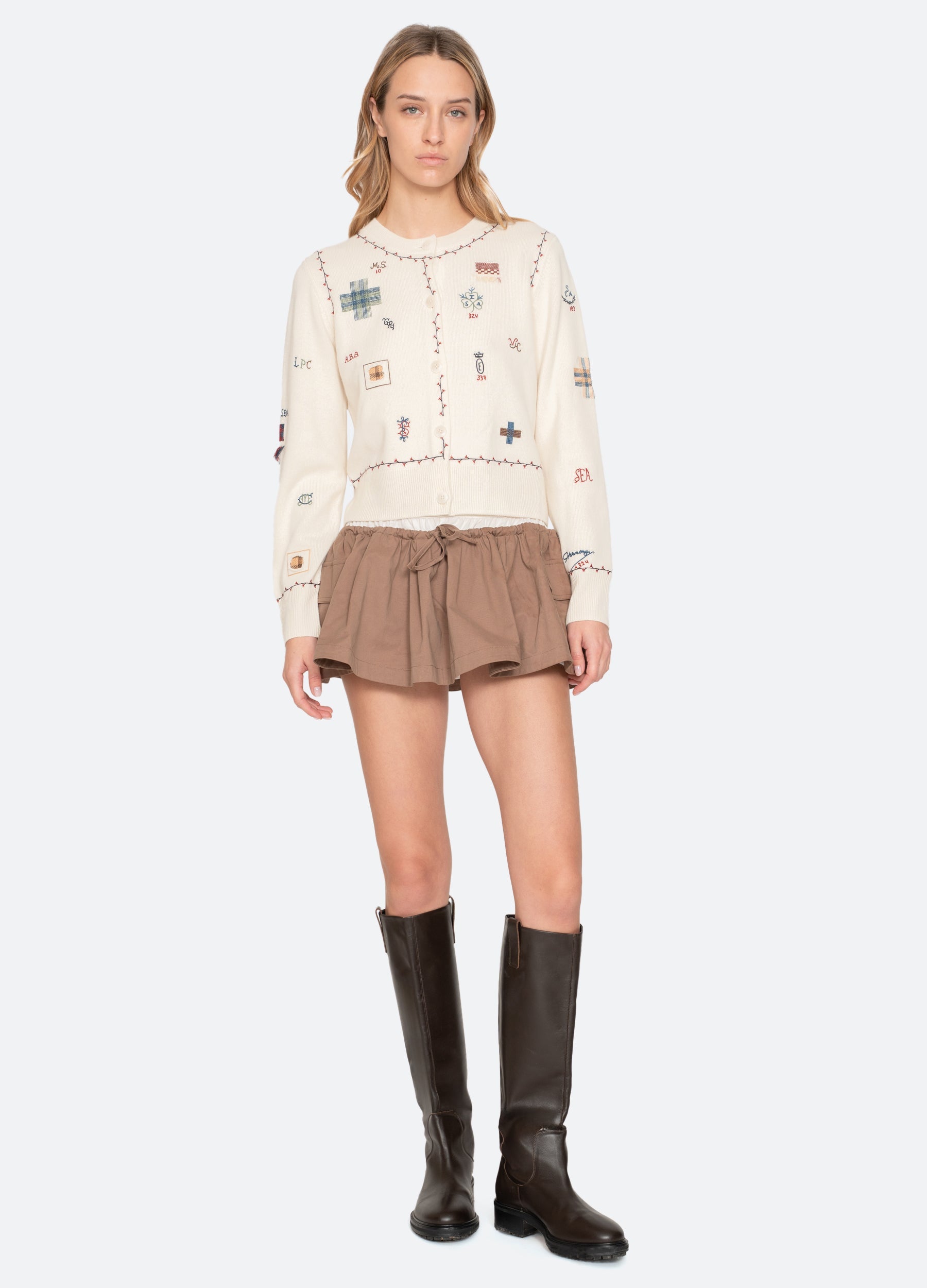Cream Claira Cardigan | Sea New York
