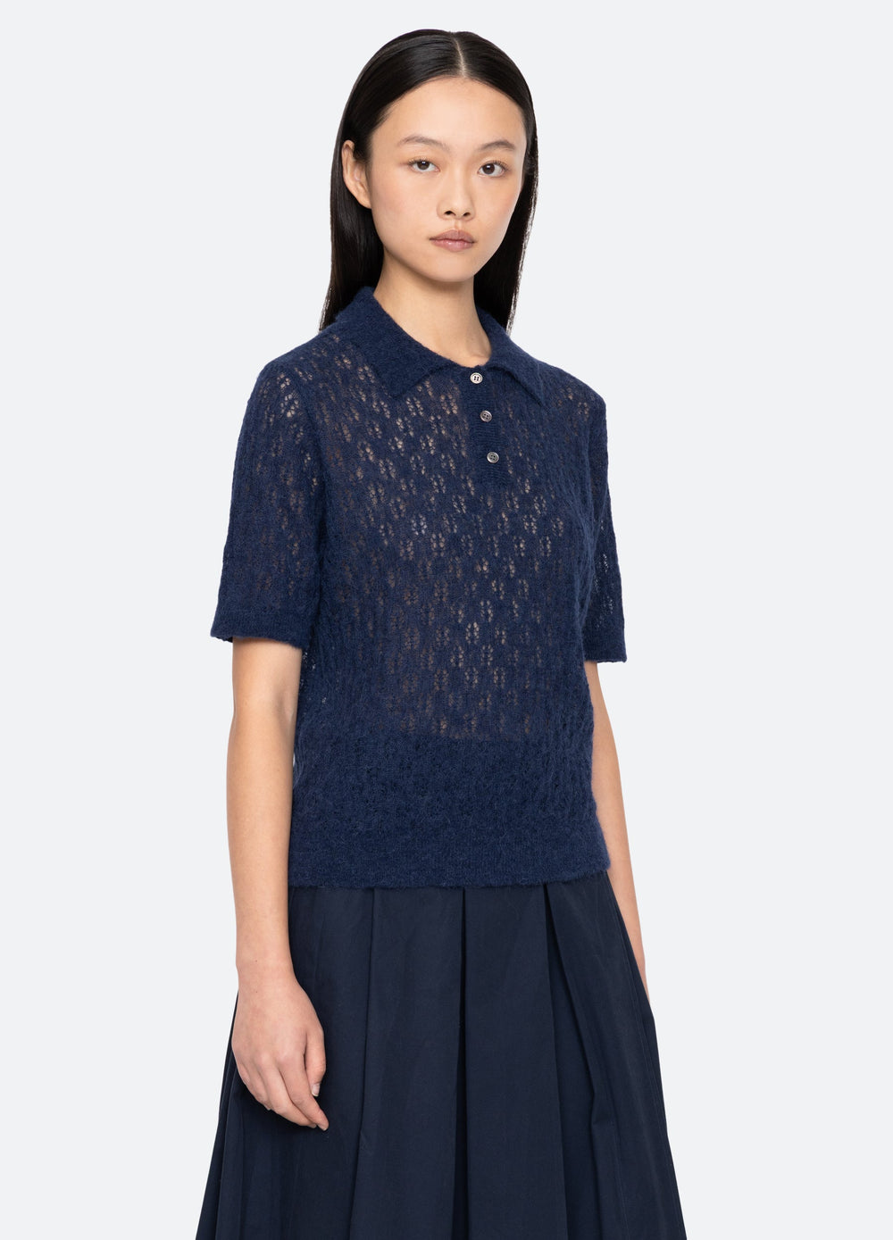 Cream Teagan S/S Sweater | Sea New York