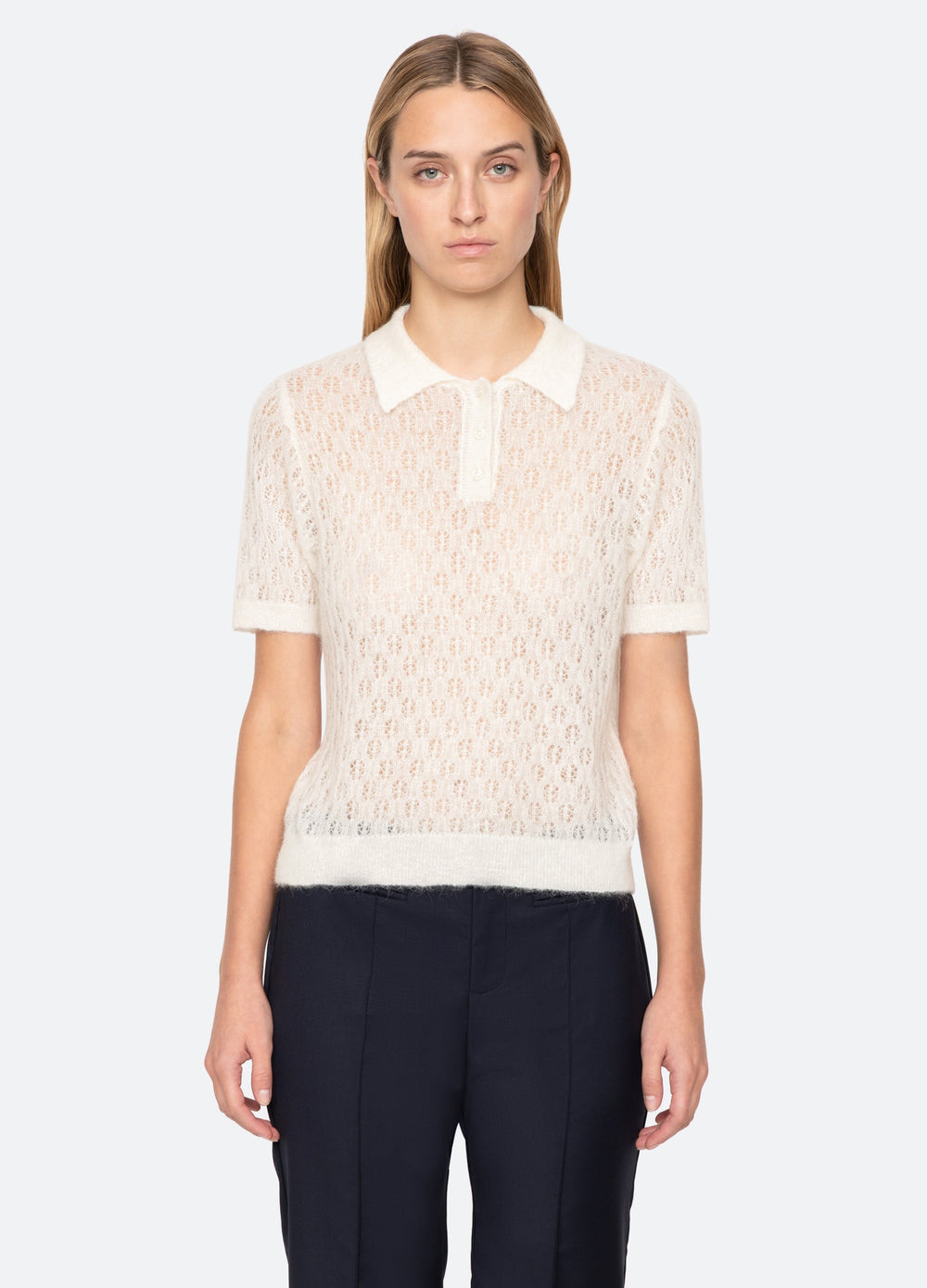 Cream Teagan S/S Sweater | Sea New York