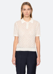 Cream Teagan S/S Sweater | Sea New York