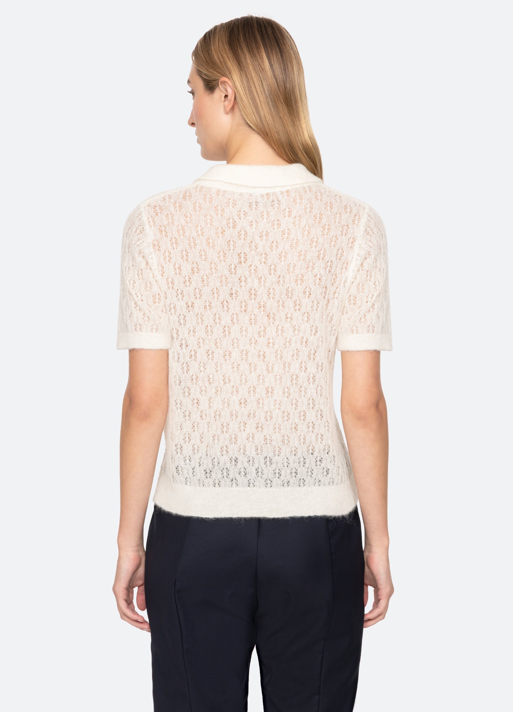 Cream Teagan S/S Sweater | Sea New York
