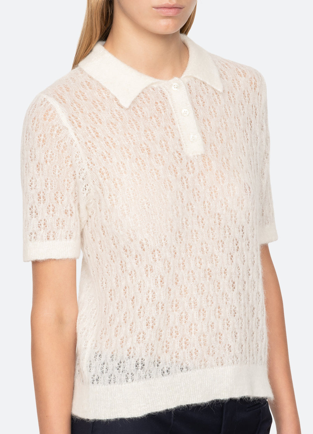 Cream Teagan S/S Sweater | Sea New York