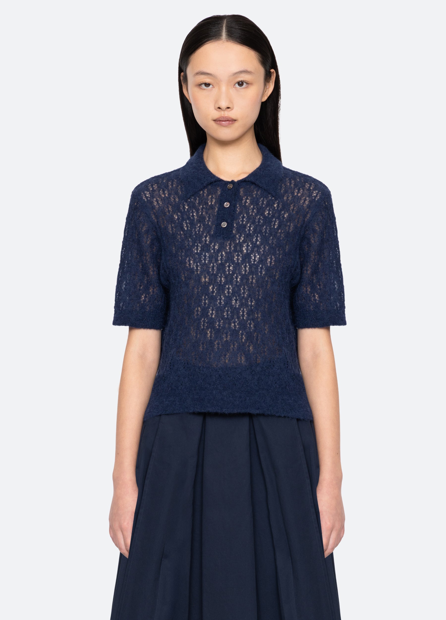 Cream Teagan S/S Sweater | Sea New York