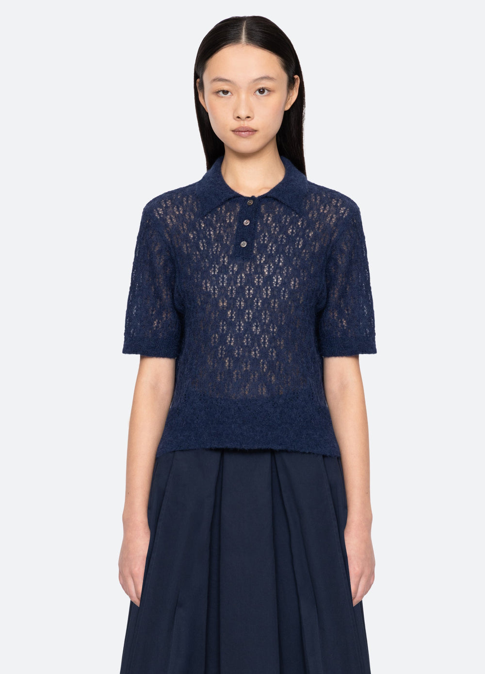 Cream Teagan S/S Sweater | Sea New York