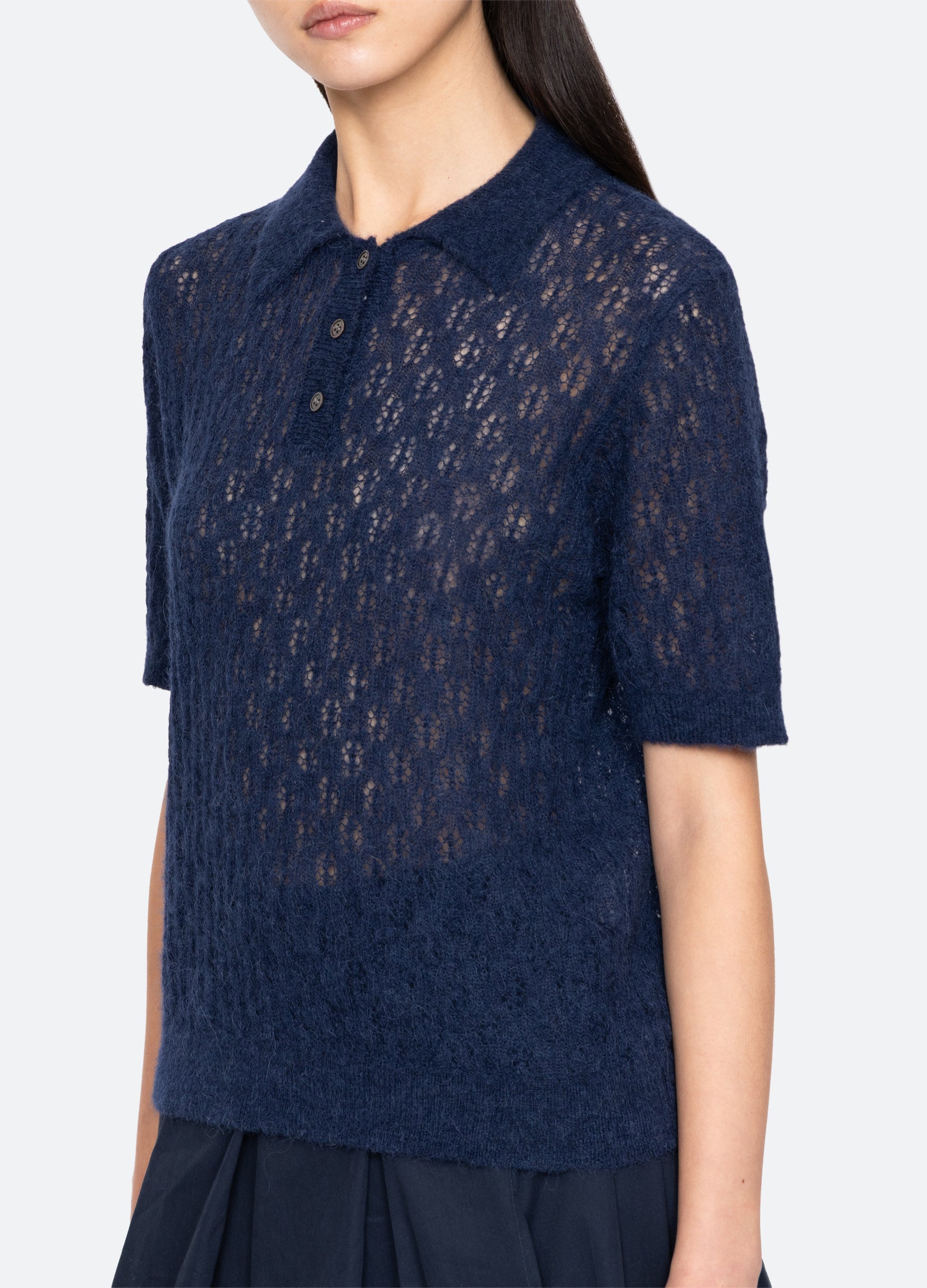 Cream Teagan S/S Sweater | Sea New York