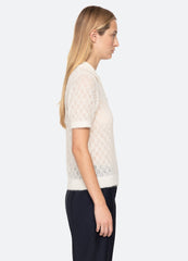 Cream Teagan S/S Sweater | Sea New York