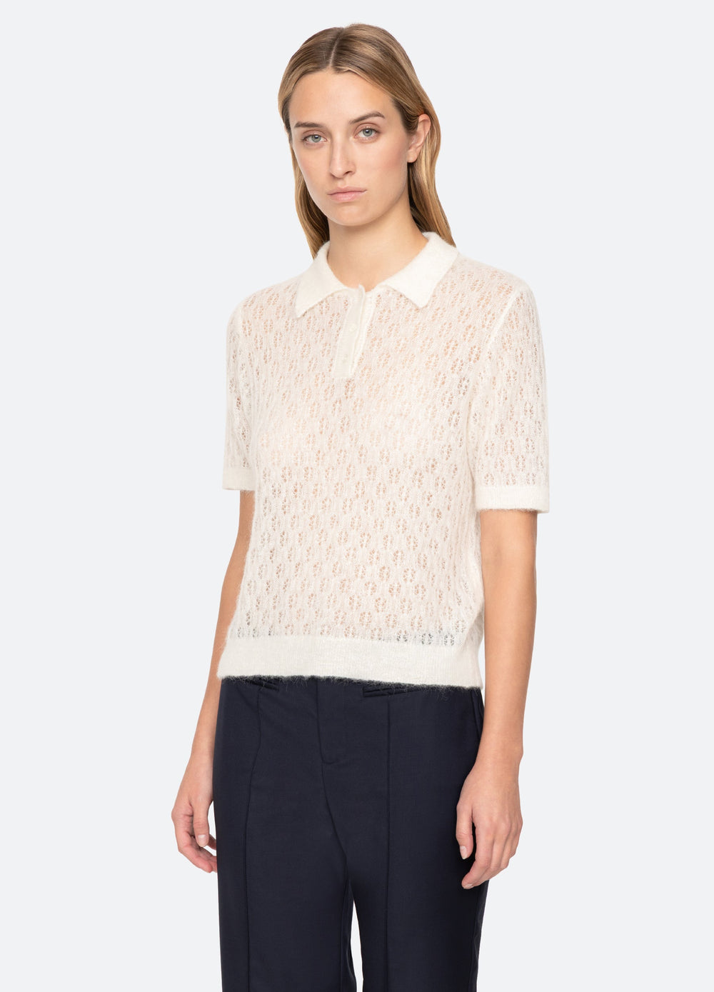 Cream Teagan S/S Sweater | Sea New York