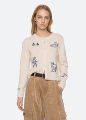 Ivory Demi Cardigan | Sea New York
