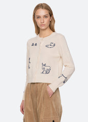 Ivory Demi Cardigan | Sea New York