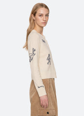 Ivory Demi Cardigan | Sea New York