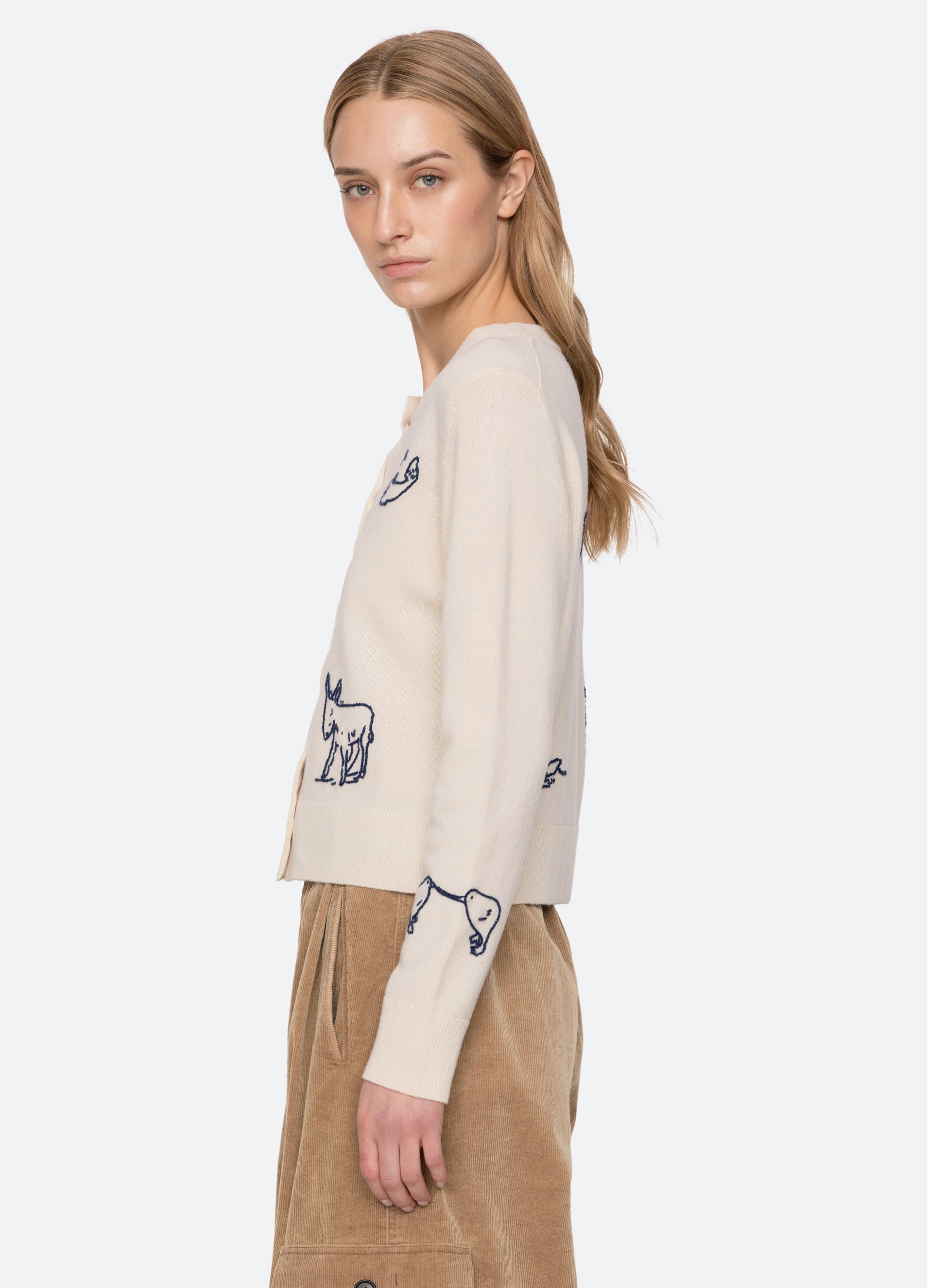 Ivory Demi Cardigan | Sea New York