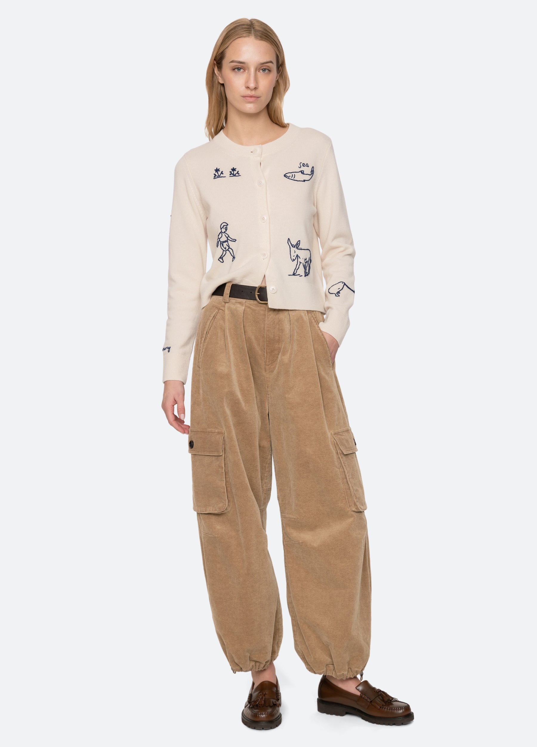 Ivory Demi Cardigan | Sea New York