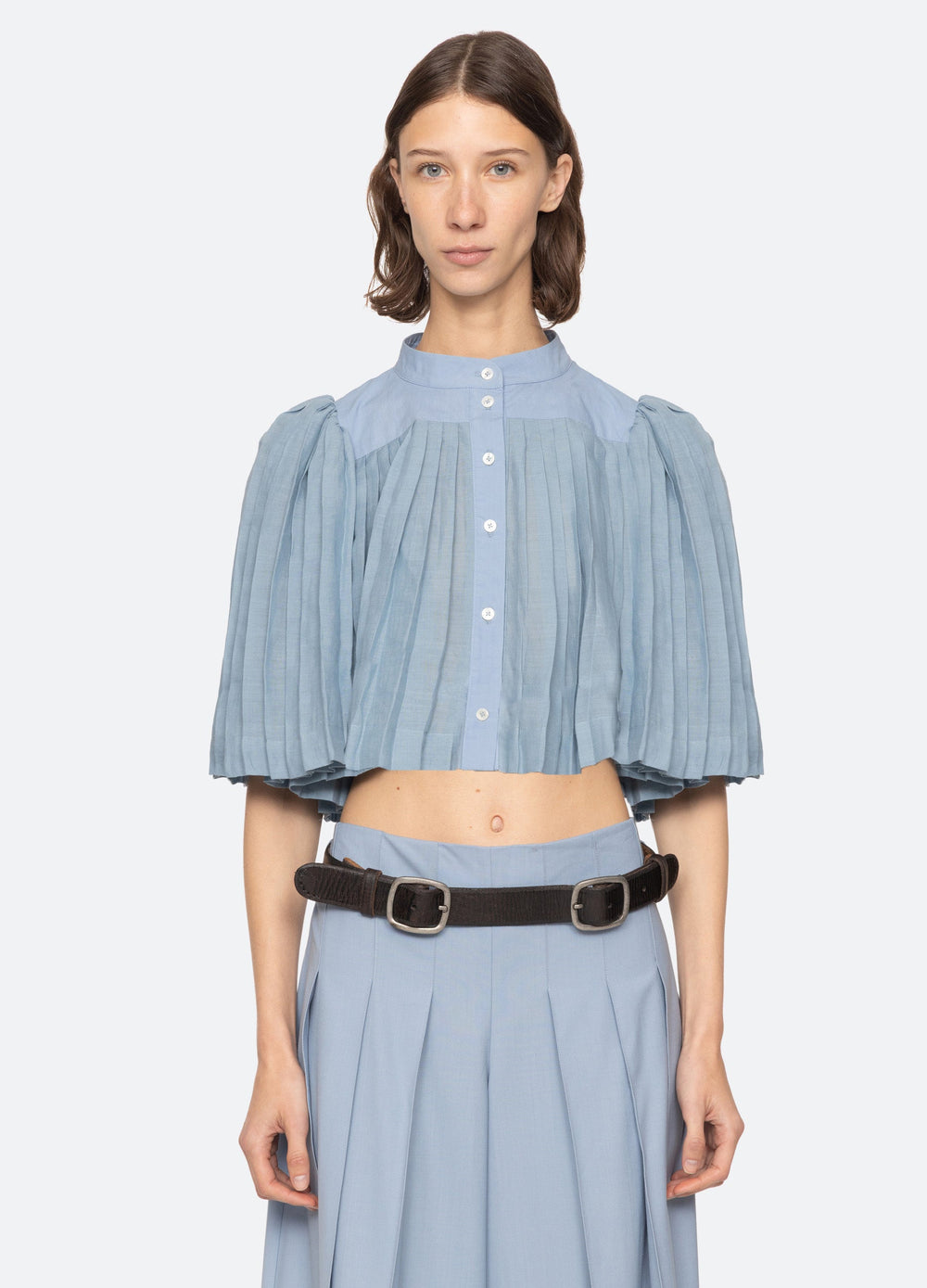Blue Solene S/S Top | Sea New York